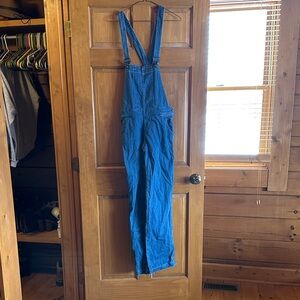 Wrangler denim Carol overalls.